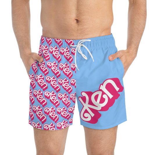 ifllucial Barbie's KEN Swim Trunks: The Perfect Summer Gift!"Introducing our best-selling Barbie's Ken Swim Trunks, where style, comfort, and trendsetting design combine to elevate your summer fashion game to new heights.

DesAll Over Prints