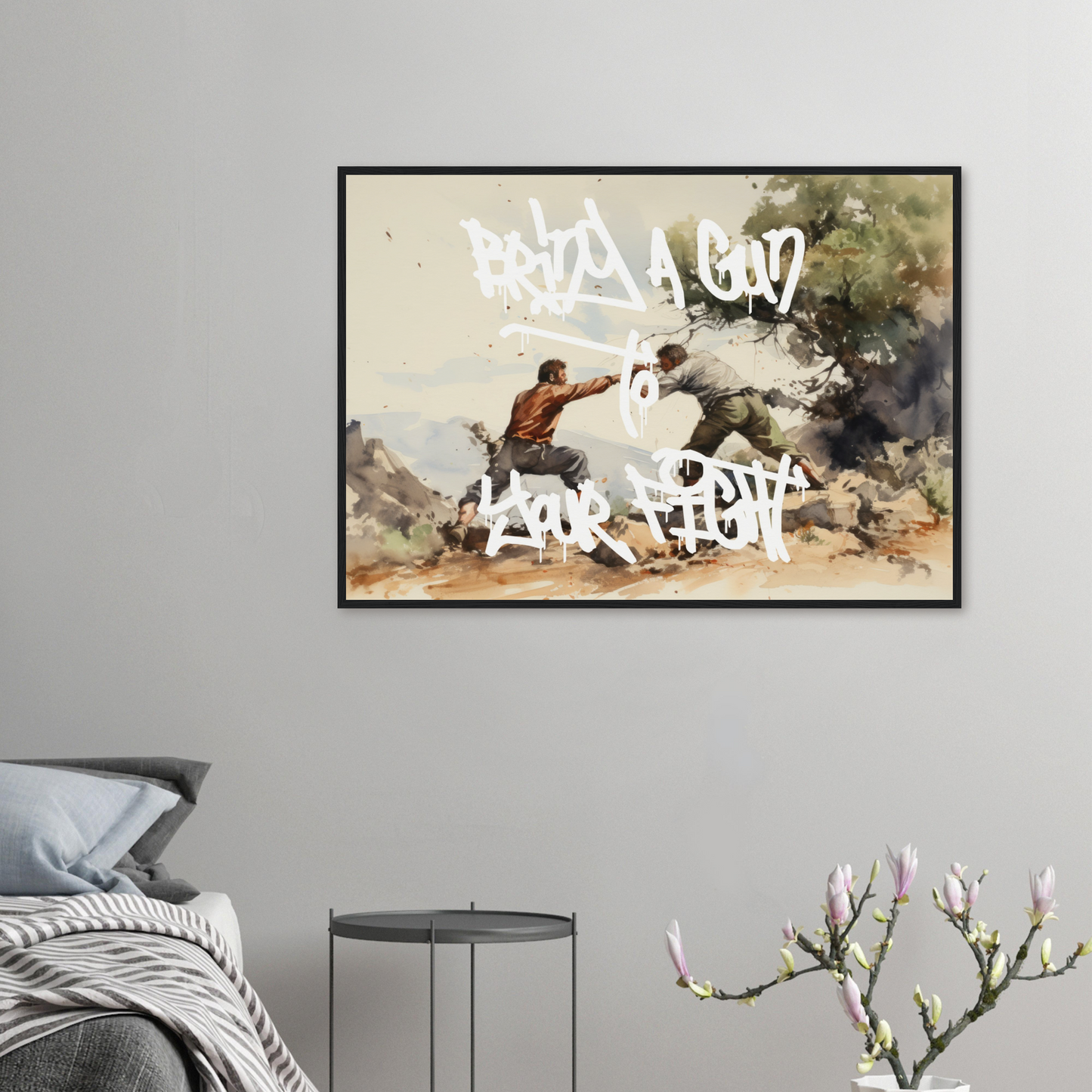 Affordable Museum Quality Poster / Print, Posterb.comGUN FIGHT! | Affordable Museum Quality Poster with Free Shipping